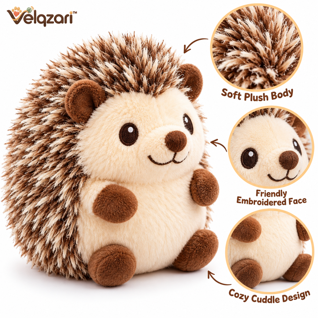Velqzari™ Cuddle Hedgehog Plush Toy