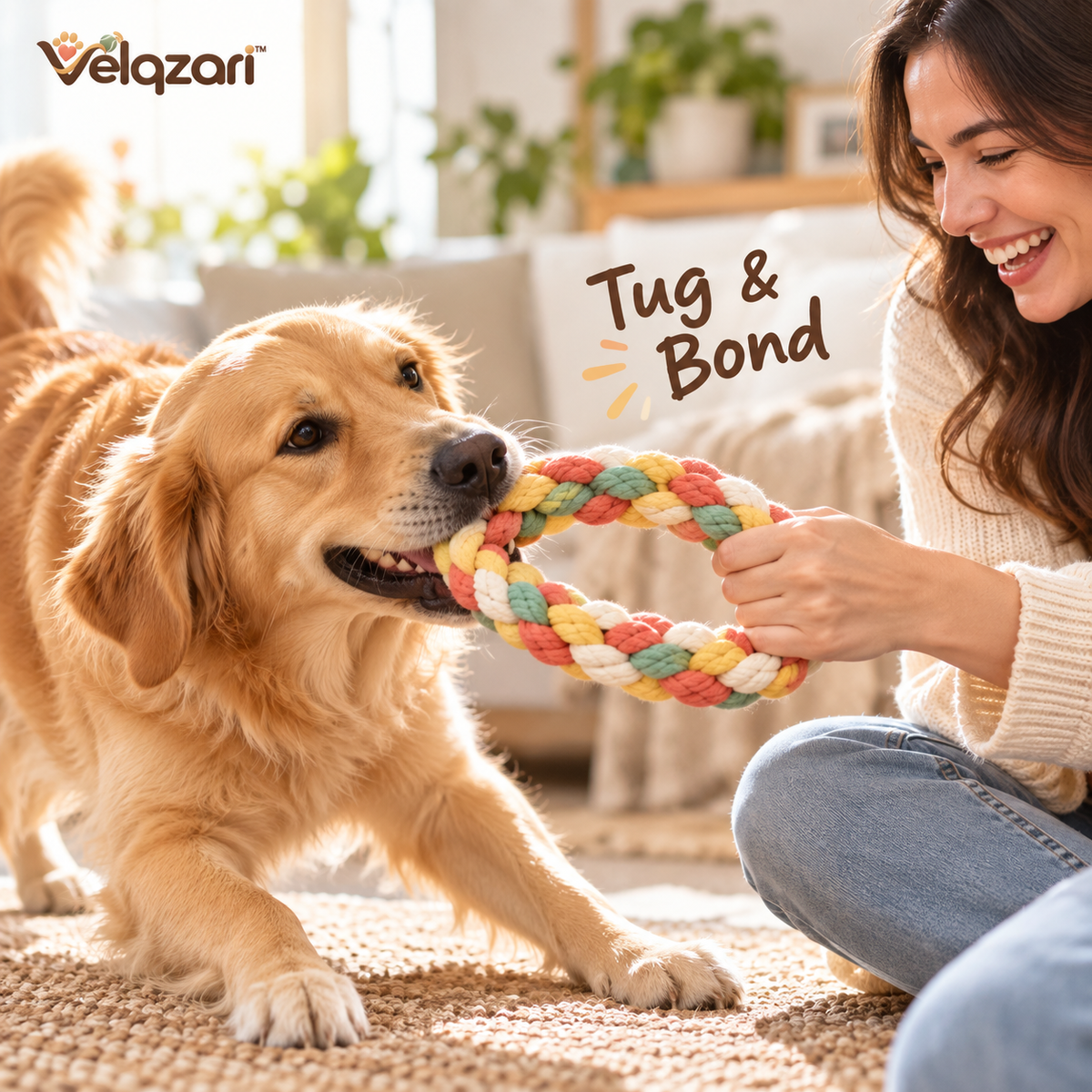 Velqzari™ Braided Tug Ring