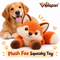 Velqzari™ Plush Fox Squeaky Toy