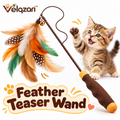 Velqzari™ Feather Teaser Wand